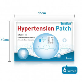 Пластырь от гипертонии Hypertension Patch - Sumifun 6 штук