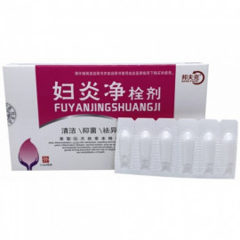 Fuyanjingshuangji - Антибактериальные вагинальные свечи с софорой