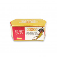 QianDi - Отбеливающий набор с женьшенем для удаления пятен с лица, 2 баночки по 20 гр